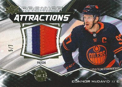 Premier Attractions Patch Connor McDavid