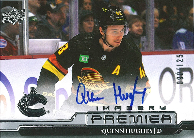 Premier Dynamic Imagery Auto Quinn Hughes