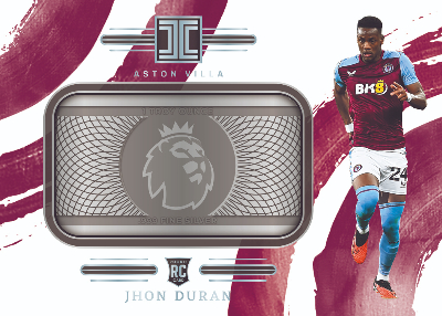 Premier League Logo Silver Jhon Duran MOCK UP