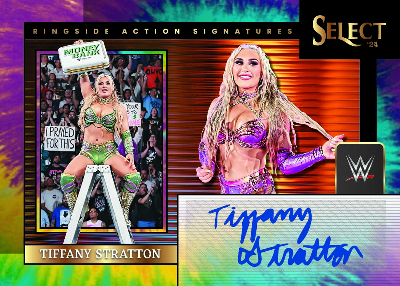 Ringside Action Signatures Tie-Dye Tiffany Stratton MOCK UP