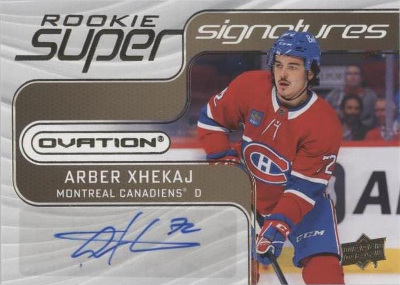 Rookie Super Signatures Arber Xhekaj