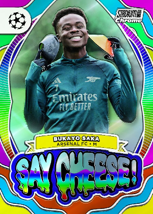 Say Cheese! Bukayo Saka MOCK UP