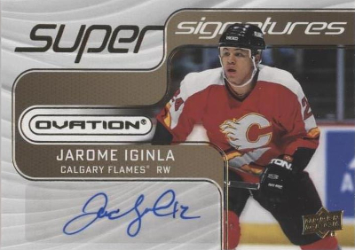 Super Signatures Gold Jarome Iginla