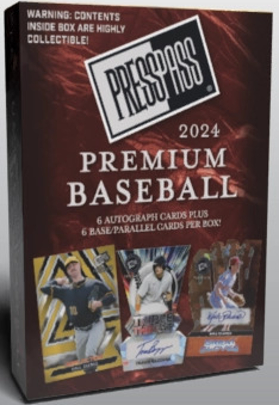 2024 Press Pass Premium Baseball