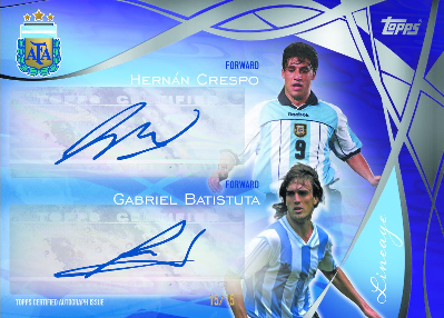 Argentum Auto Hernen Crespo, Gabriel Batistuta MOCK UP