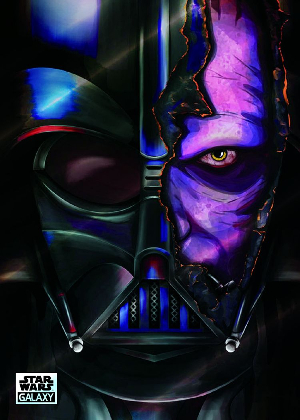 Art of the Sith Darth Vader's Mask MOCK UP