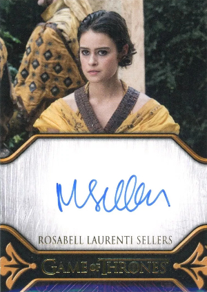 Autographs Legacy Rosabell Laurenti Sellers