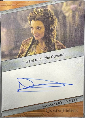 Autographs Quotable Natalie Dormer