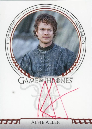 Autographs Sigil Alfie Allen