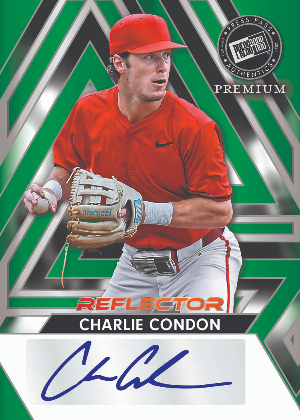 Base Auto Charlie Condon MOCK UP