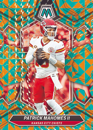 Base Mosaic Tessellation Patrick Mahomes II MOCK UP