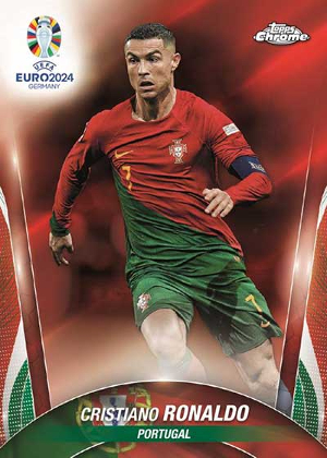 Base Red Refractor Cristiano Ronaldo MOCK UP