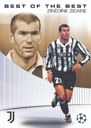 Best of the Best UCL Legends Zinedina Zidane MOCK UP