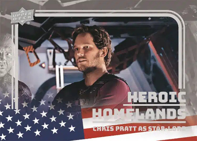 Heroic Homelands Chris Pratt as Star Lord MOCK UP