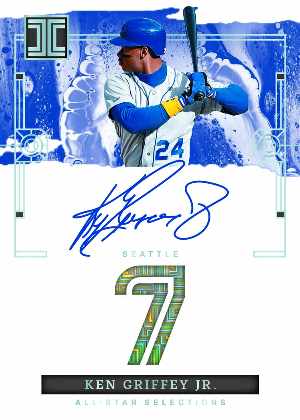 Impeccable All-Star Signatures Ken Griffey Jr MOCK UP