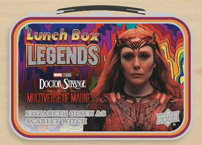 Lunchbox Legends Elizabeth Olsen as Scarlet Witch MOCK UP