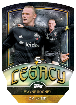 MLS Legacy Die-Cut Wayne Rooney MOCK UP