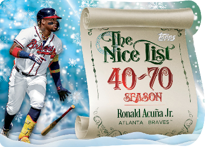 Making the Nice List Ronald Acuna Jr MOCK UP