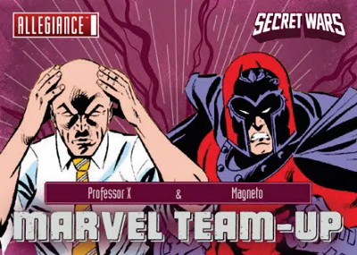 Marvel Team-Up Professor X, Magneto MOCK UP