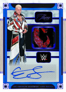 Memorabilia Auto Purple Cody Rhodes MOCK UP