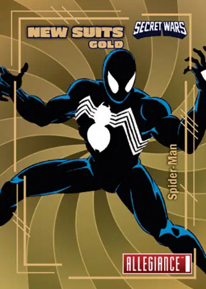 New Suits Gold Spider-Man MOCK UP