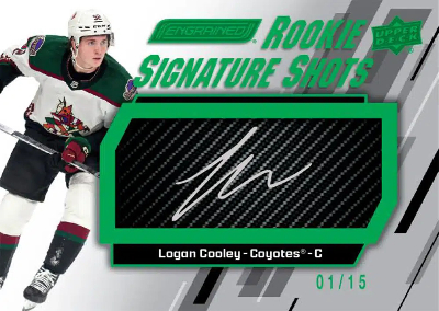 Rookie Signature Shots Logan Cooley MOCK UP