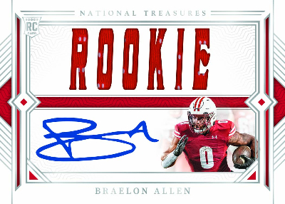 Team Slogan Signatures Die-Cuts Braelon Allen MOCK UP