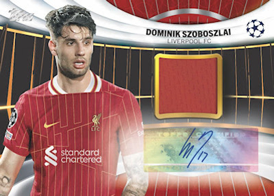 Topps Superstar Auto Relics Dominik Szoboszlai MOCK UP