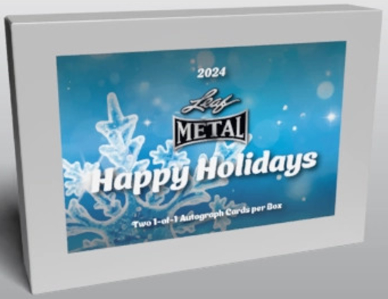 2024 Leaf Metal Happy Holidays