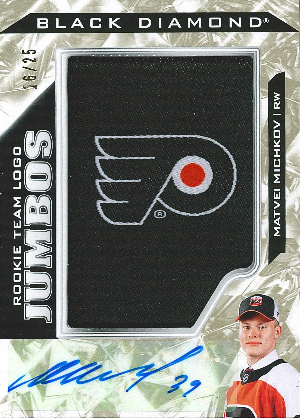 Auto Rookie Team Logo Jumbo Patch Full Logo Matvei Michkov