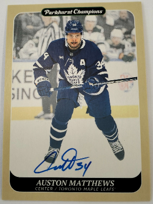 Base Auto Auston Matthews