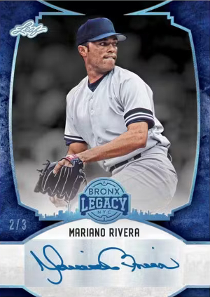 Base Auto Mariano Rivera MOCK UP