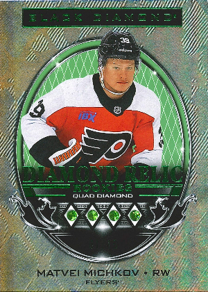 Base Emerald Diamond Relic Rookies Quad Matvei Michkov