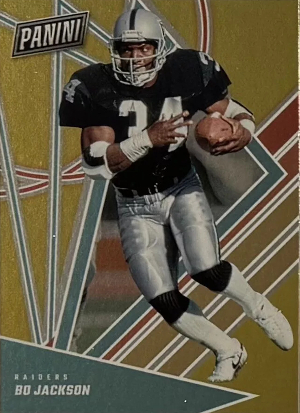 Base Football Gold Bo Jackson