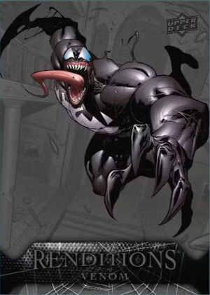 Base Symbiote Black Venom MOCK UP