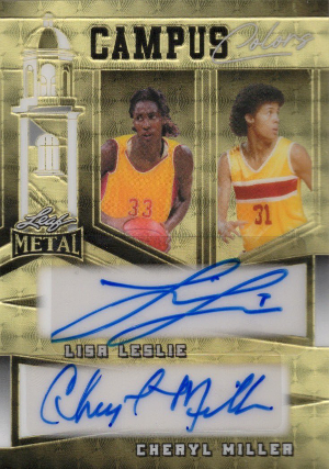 Campus Colors Dual Lisa Leslie, Cheryl Miller