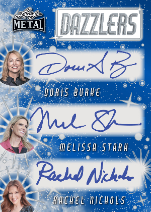 Dazzlers Doris Burke, Melissa Stark, Rachel Nichols MOCK UP