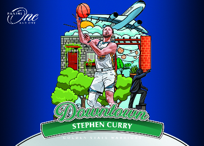 Downtown Variation Stephen Curry MOCK UP