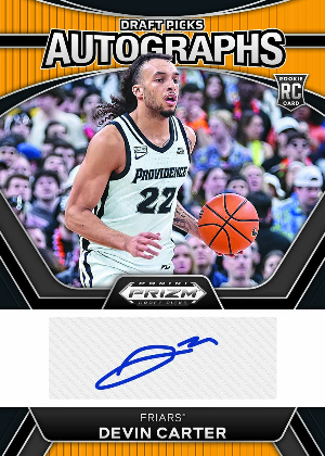 Draft Picks Auto Devin Carter MOCK UP