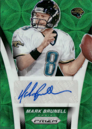 Flashback Auto Green Scope Mark Brunell