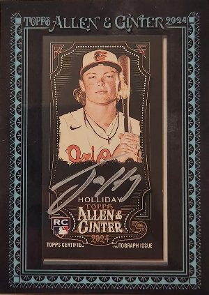 Framed Mini Auto Jackson Holliday