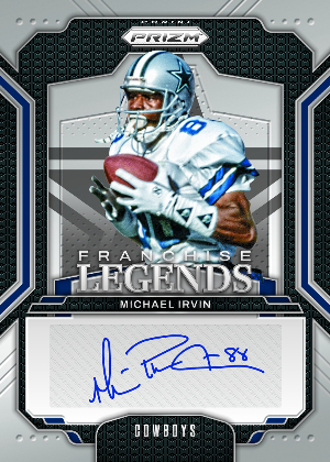 Franchise Legends Signatures Michael Irvin MOCK UP