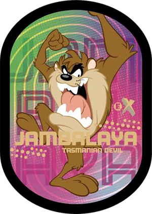 Jambalaya Tasmanian Devil MOCK UP