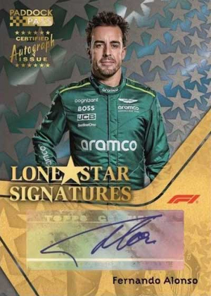 Lone Star Signatures Fernando Alonso MOCK UP