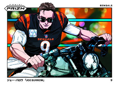 Manga Horizontal Joe Burrow MOCK UP