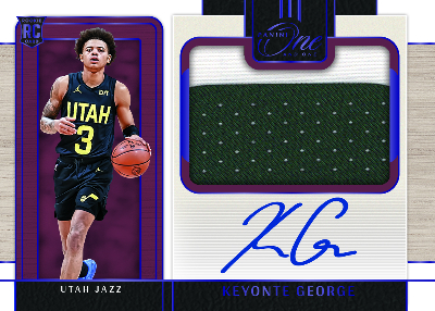 Precision Rookie Patch Auto Keyonte George MOCK UP