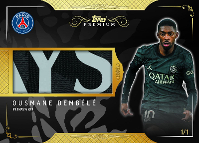 Premium Black Relics Ousmane Dembele MOCK UP