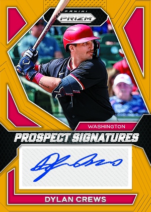 Prospect Signatures Gold Dylan Crews MOCK UP