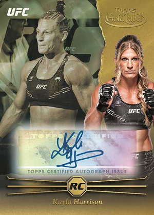 Rookie Auto Kayla Harrison MOCK UP