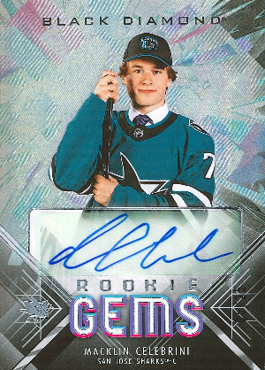 Rookie Gems Signatures Macklin Celebrini